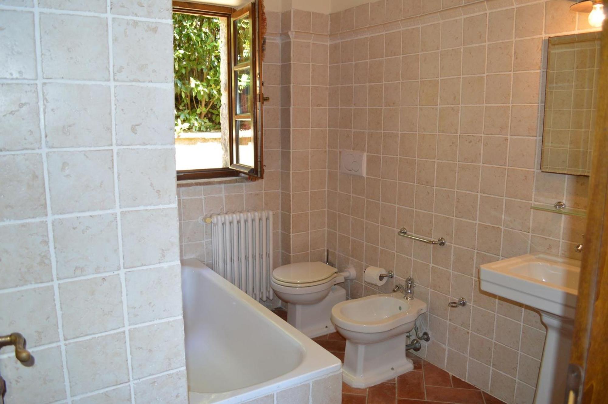 House With Private Garden In The Crete Senesi Villa Asciano Luaran gambar